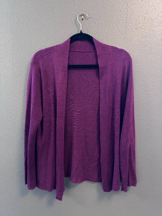 Eileen Fisher Tops - Eileen Fisher Fine Knit Linen Cardigan